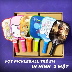 bộ sưu tạp vợt pickleball cho trẻ em đẹp